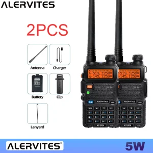 2PCS high-power dual-frequency two-way radio walkie-talkie