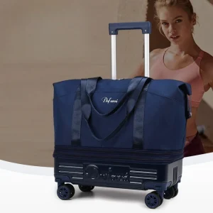 Large Capacity Swivel Wheels Travel Bag